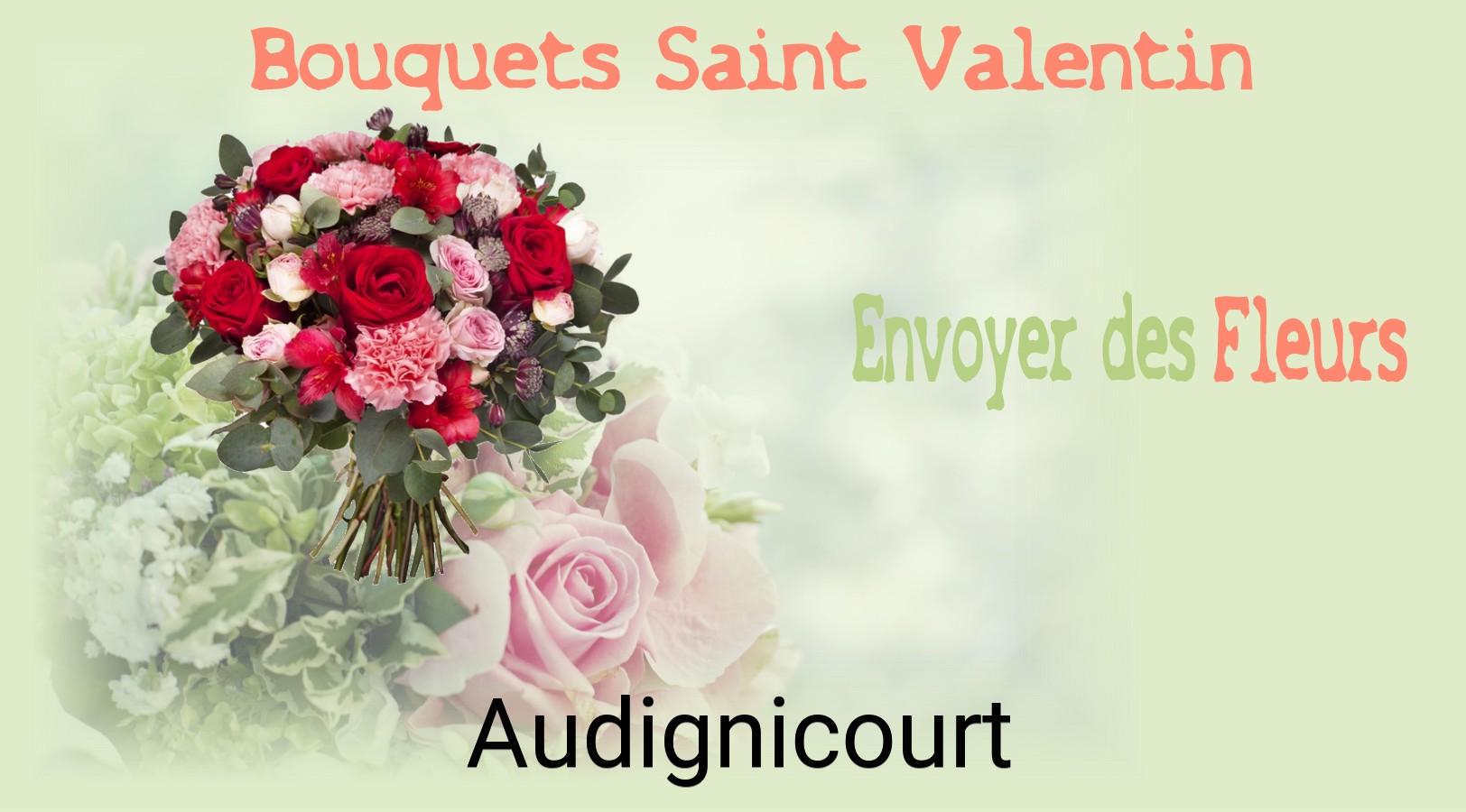 Roses de Saint-Valentin livrées à Audignicourt